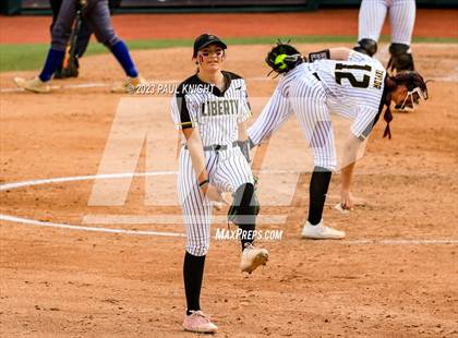 Thumbnail 1 in Decatur @ Liberty (UIL 4A Softball Semifinal) photogallery.