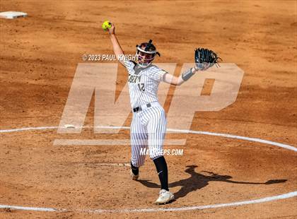 Thumbnail 3 in Decatur @ Liberty (UIL 4A Softball Semifinal) photogallery.