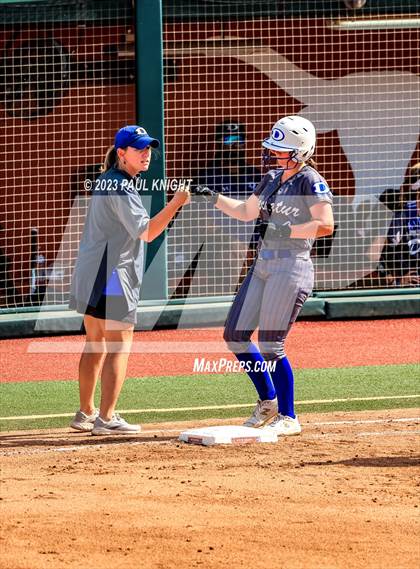 Thumbnail 3 in Decatur @ Liberty (UIL 4A Softball Semifinal) photogallery.