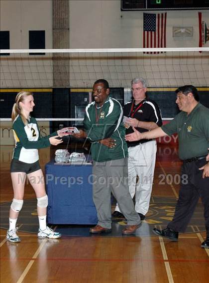 Thumbnail 1 in Bishop Conaty-Loretto vs. Notre Dame (CIF SS D4-A Final) photogallery.