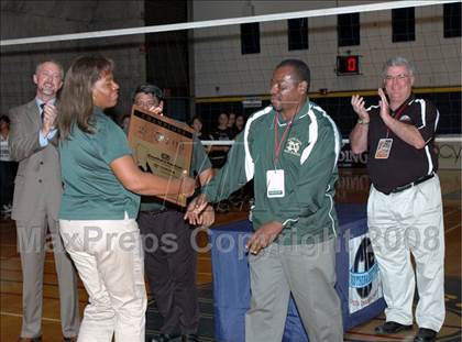 Thumbnail 1 in Bishop Conaty-Loretto vs. Notre Dame (CIF SS D4-A Final) photogallery.