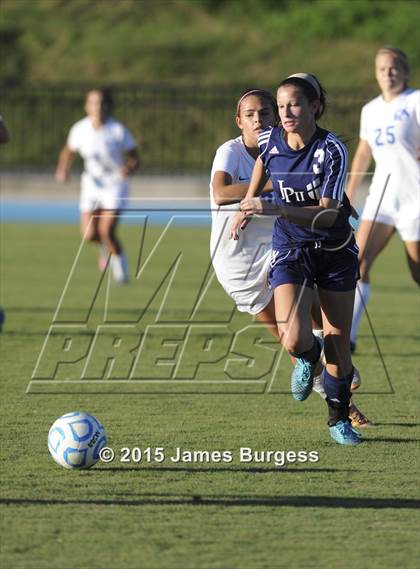 Thumbnail 3 in Girls Prep vs. Pope John Paul II photogallery.