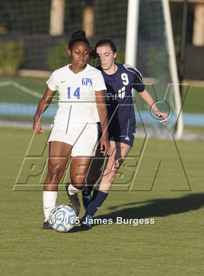 Thumbnail 2 in Girls Prep vs. Pope John Paul II photogallery.