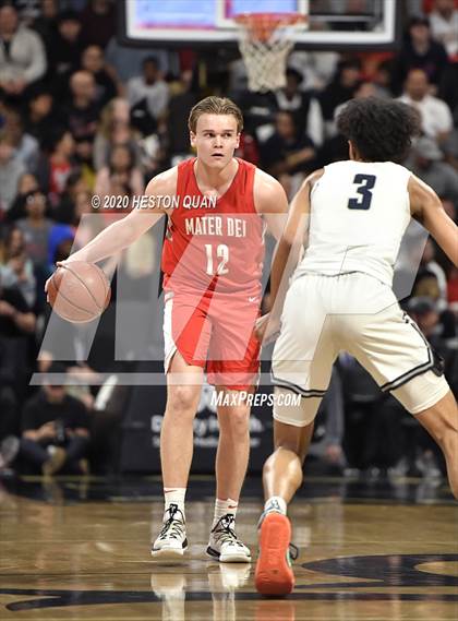 Thumbnail 3 in Sierra Canyon vs. Mater Dei (CIF-SS Open Division Final) photogallery.