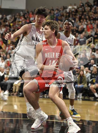 Thumbnail 2 in Sierra Canyon vs. Mater Dei (CIF-SS Open Division Final) photogallery.