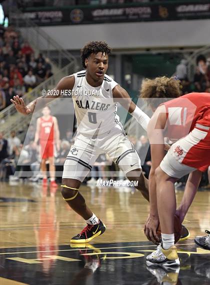 Thumbnail 3 in Sierra Canyon vs. Mater Dei (CIF-SS Open Division Final) photogallery.