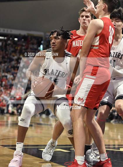 Thumbnail 2 in Sierra Canyon vs. Mater Dei (CIF-SS Open Division Final) photogallery.