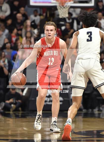 Thumbnail 2 in Sierra Canyon vs. Mater Dei (CIF-SS Open Division Final) photogallery.