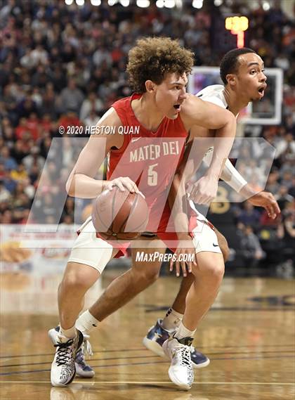 Thumbnail 1 in Sierra Canyon vs. Mater Dei (CIF-SS Open Division Final) photogallery.