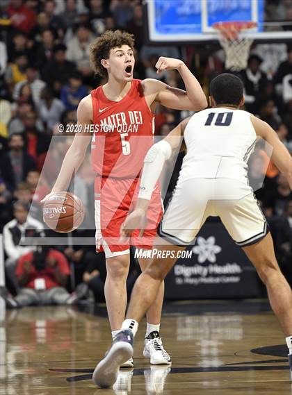 Thumbnail 2 in Sierra Canyon vs. Mater Dei (CIF-SS Open Division Final) photogallery.