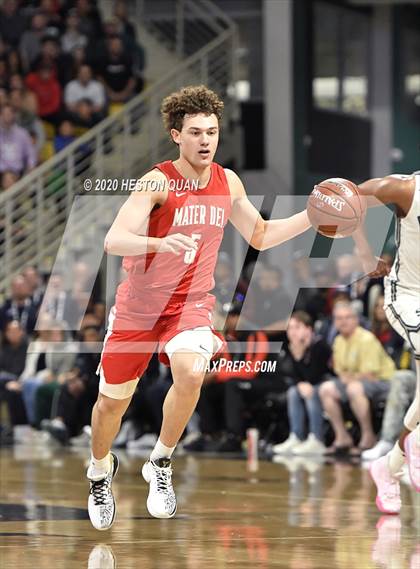Thumbnail 1 in Sierra Canyon vs. Mater Dei (CIF-SS Open Division Final) photogallery.