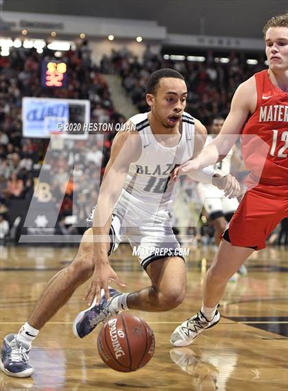 Thumbnail 2 in Sierra Canyon vs. Mater Dei (CIF-SS Open Division Final) photogallery.
