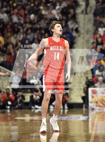 Thumbnail 2 in Sierra Canyon vs. Mater Dei (CIF-SS Open Division Final) photogallery.