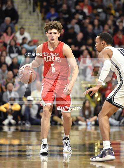 Thumbnail 2 in Sierra Canyon vs. Mater Dei (CIF-SS Open Division Final) photogallery.