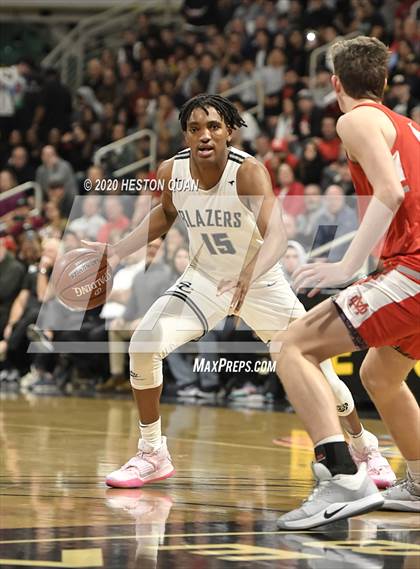 Thumbnail 2 in Sierra Canyon vs. Mater Dei (CIF-SS Open Division Final) photogallery.