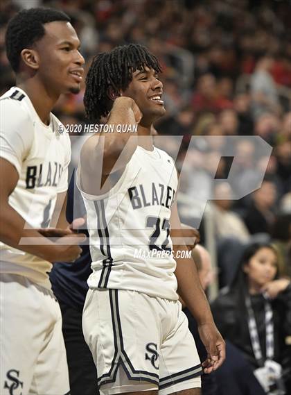 Thumbnail 3 in Sierra Canyon vs. Mater Dei (CIF-SS Open Division Final) photogallery.