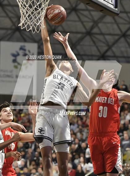 Thumbnail 3 in Sierra Canyon vs. Mater Dei (CIF-SS Open Division Final) photogallery.