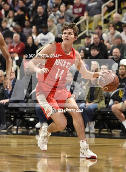 Thumbnail 3 in Sierra Canyon vs. Mater Dei (CIF-SS Open Division Final) photogallery.
