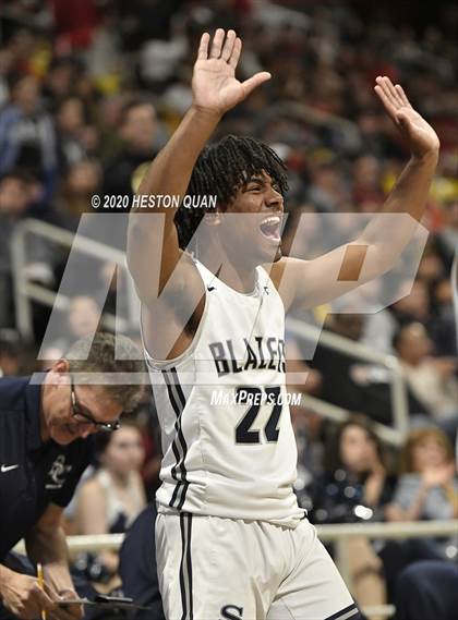 Thumbnail 2 in Sierra Canyon vs. Mater Dei (CIF-SS Open Division Final) photogallery.