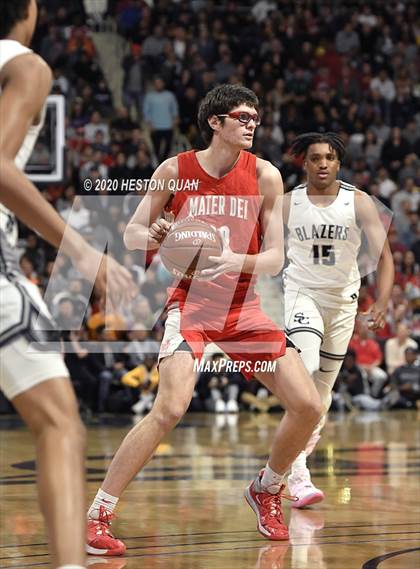 Thumbnail 2 in Sierra Canyon vs. Mater Dei (CIF-SS Open Division Final) photogallery.