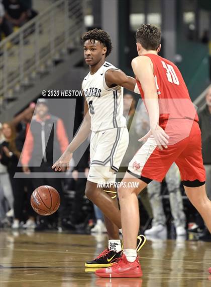 Thumbnail 3 in Sierra Canyon vs. Mater Dei (CIF-SS Open Division Final) photogallery.
