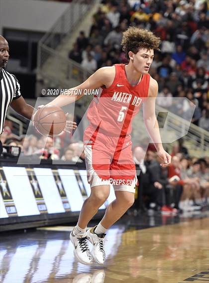 Thumbnail 2 in Sierra Canyon vs. Mater Dei (CIF-SS Open Division Final) photogallery.