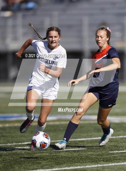 Thumbnail 1 in Ridgeline vs. Mountain Crest (UHSAA 4A Semifinal) photogallery.