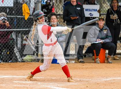 Thumbnail 2 in Wesleyan vs. George Walton Academy photogallery.