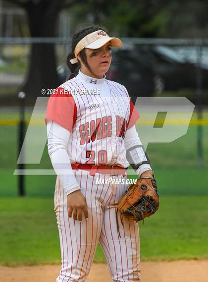 Thumbnail 2 in Wesleyan vs. George Walton Academy photogallery.
