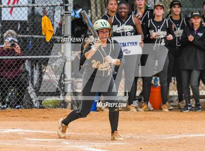Thumbnail 2 in Wesleyan vs. George Walton Academy photogallery.