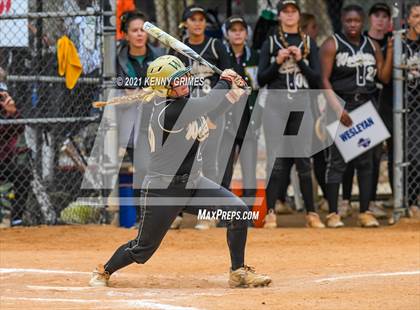 Thumbnail 1 in Wesleyan vs. George Walton Academy photogallery.