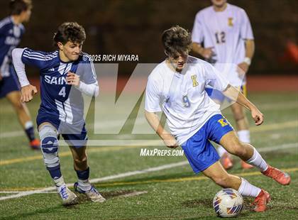 Thumbnail 3 in St. Thomas Aquinas vs. Kearsarge (NHIAA D3 Final) photogallery.