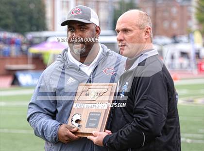 Thumbnail 2 in Greenback vs. Cornersville (TSSAA Division I Class 1A Final)  photogallery.