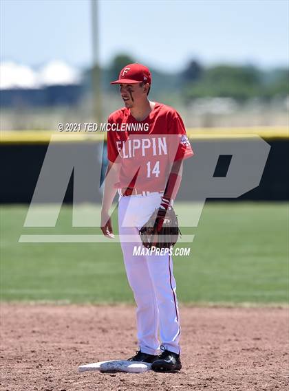 Thumbnail 1 in Parkers Chapel vs Flippin (AAA 2A State Playoff 1st Round) photogallery.