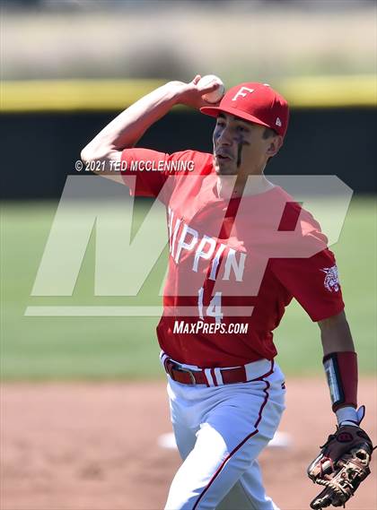 Thumbnail 2 in Parkers Chapel vs Flippin (AAA 2A State Playoff 1st Round) photogallery.