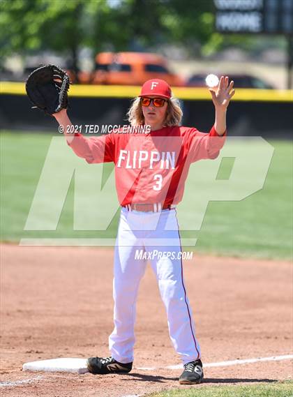 Thumbnail 2 in Parkers Chapel vs Flippin (AAA 2A State Playoff 1st Round) photogallery.