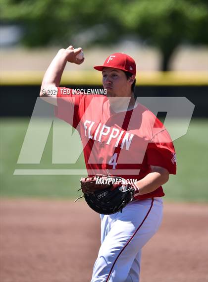 Thumbnail 3 in Parkers Chapel vs Flippin (AAA 2A State Playoff 1st Round) photogallery.