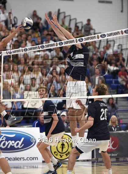 Thumbnail 3 in Loyola vs. Corona Del Mar (CIF SS D1 Final) photogallery.
