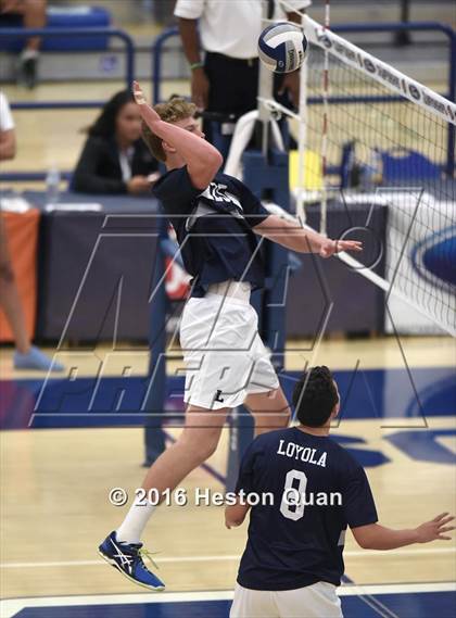 Thumbnail 2 in Loyola vs. Corona Del Mar (CIF SS D1 Final) photogallery.