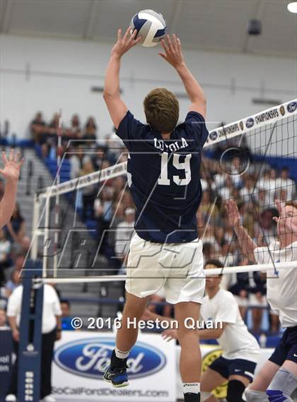 Thumbnail 3 in Loyola vs. Corona Del Mar (CIF SS D1 Final) photogallery.