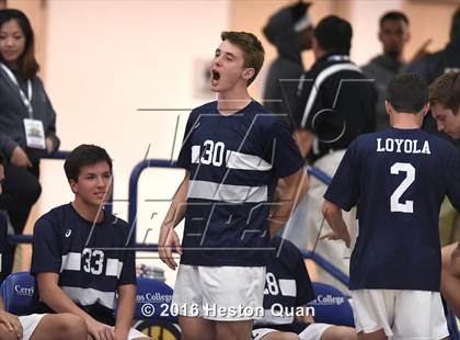 Thumbnail 1 in Loyola vs. Corona Del Mar (CIF SS D1 Final) photogallery.