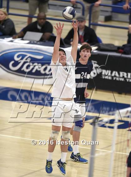 Thumbnail 2 in Loyola vs. Corona Del Mar (CIF SS D1 Final) photogallery.
