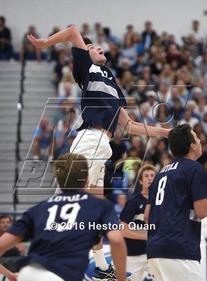 Thumbnail 2 in Loyola vs. Corona Del Mar (CIF SS D1 Final) photogallery.