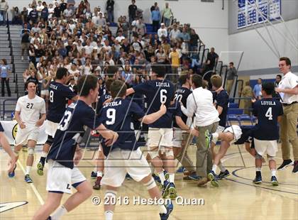 Thumbnail 1 in Loyola vs. Corona Del Mar (CIF SS D1 Final) photogallery.