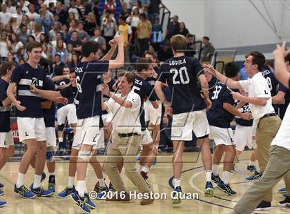 Thumbnail 1 in Loyola vs. Corona Del Mar (CIF SS D1 Final) photogallery.