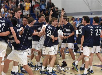 Thumbnail 3 in Loyola vs. Corona Del Mar (CIF SS D1 Final) photogallery.