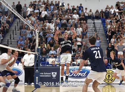 Thumbnail 2 in Loyola vs. Corona Del Mar (CIF SS D1 Final) photogallery.