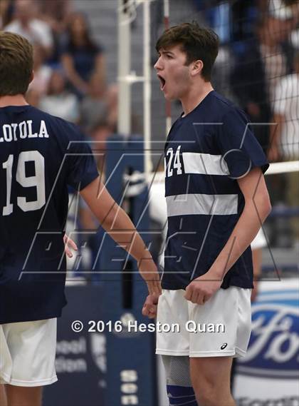 Thumbnail 3 in Loyola vs. Corona Del Mar (CIF SS D1 Final) photogallery.