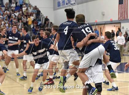Thumbnail 2 in Loyola vs. Corona Del Mar (CIF SS D1 Final) photogallery.