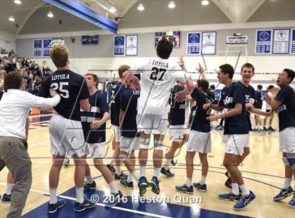 Thumbnail 2 in Loyola vs. Corona Del Mar (CIF SS D1 Final) photogallery.